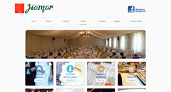 Desktop Screenshot of catering-isamar.com